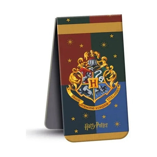 PYRAMID HARRY POTTER COLOURFUL CREST HOGWARTS - (MAGNETIC BOOKMARK)
