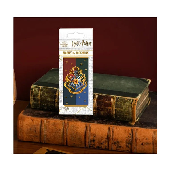 PYRAMID HARRY POTTER COLOURFUL CREST HOGWARTS - (MAGNETIC BOOKMARK)