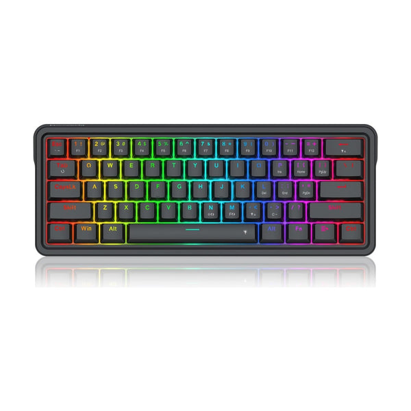 Redragon IRONGUARD,61-key wired keyboard Black