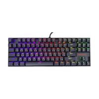 Redragon Kumara Wired Keyboard Black - Blue Switch 87 Key Mechanical