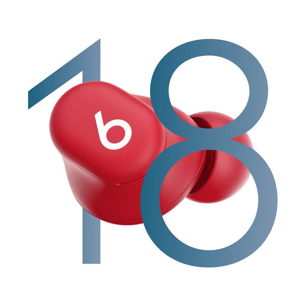 Beats Solo Buds True Wireless Earbuds - Transparent Red