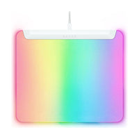 Razer Firefly V2 Pro White RGB Hard Mouse Mat - Built In USB Port