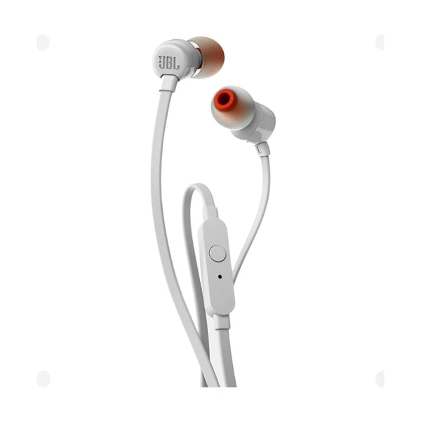 JBL TUNE 110 WI- RED IN EAR HEADPHONES - WHITE