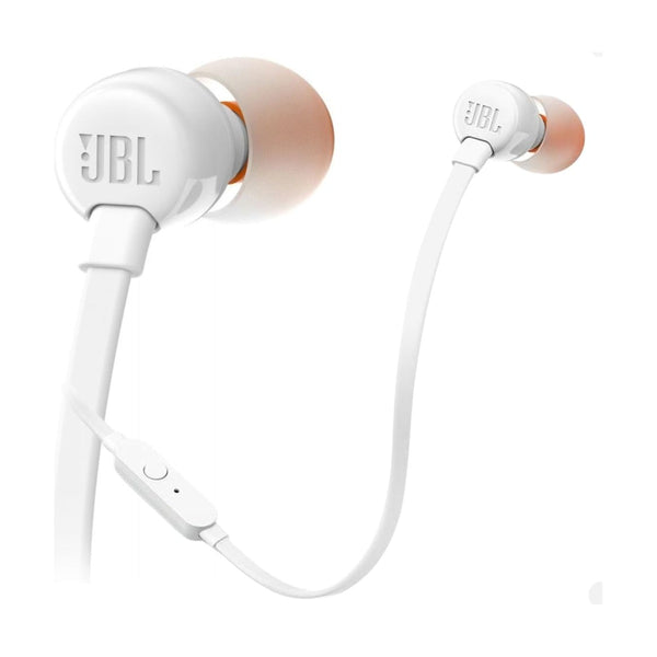 JBL TUNE 110 WI- RED IN EAR HEADPHONES - WHITE