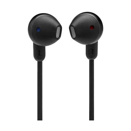 سماعات أذن لاسلكية JBL Tune 215BT - لون أسود - طوق رقبة بصوت Pure Bass وتشغيل لمدة 16 ساعة