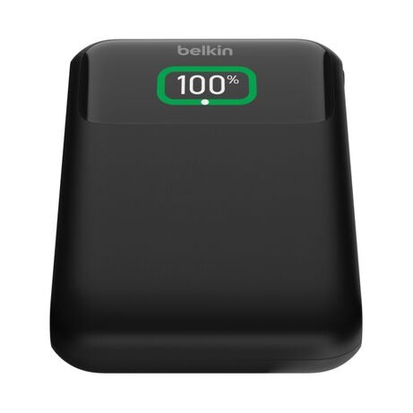Belkin BoostCharge Pro 20K 3-Port Laptop Power Bank, 65W USB-C PD, Black