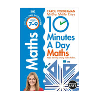 10 Minutes a Day Maths, Ages 7-9 Key Stage 2 by Carol Vorderman (Paperback)