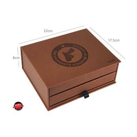 Box JORDAN Map خريطة الأردن BROWN