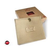 Korts - Leather Wallet Jordan Plate نمرة الأردن Gold