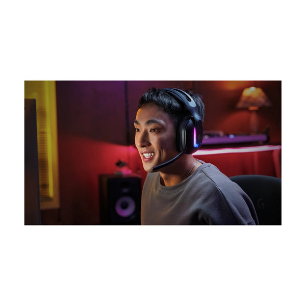 Logitech G522 LIGHTSPEED Wireless Gaming Headset, LIGHTSYNC RGB, Bluetooth, USB-A to USB-C for PC - Black - NEW Arrival