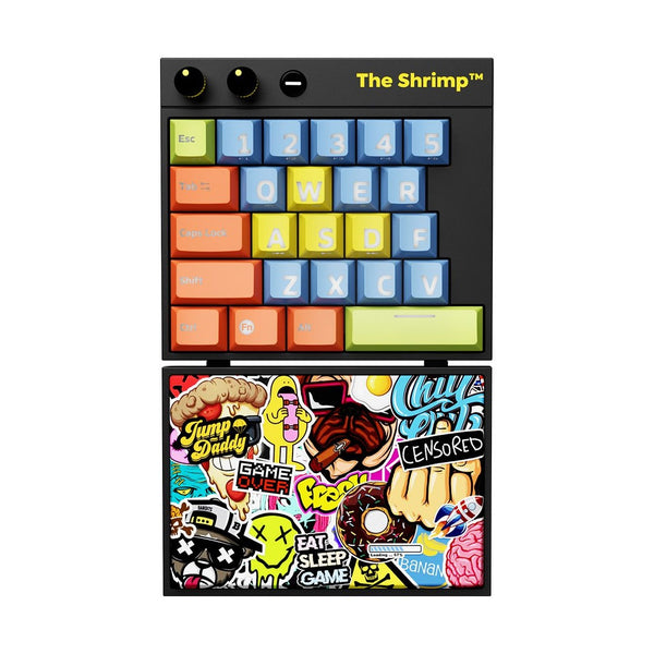 The Shrimp Model 1 Bomber Mechanical Micro Gaming Keyboard