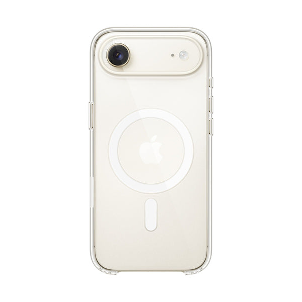 جراب Apple iPhone Air مع MagSafe بلون ثلجي - غطاء شفاف ف ائق النحافة