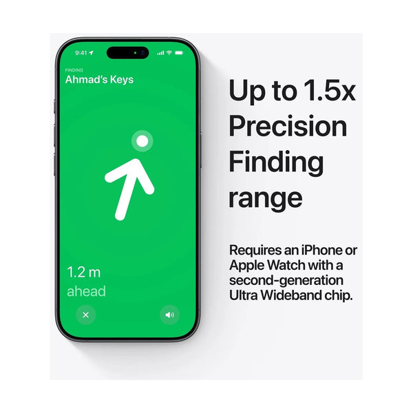 Apple AirTag 2nd Generation Tracker, 1 Pack