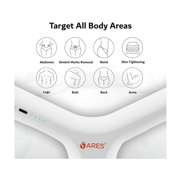 Ares - Uslim 2In1 Gun Massager And Cellulite Remover (Gray)