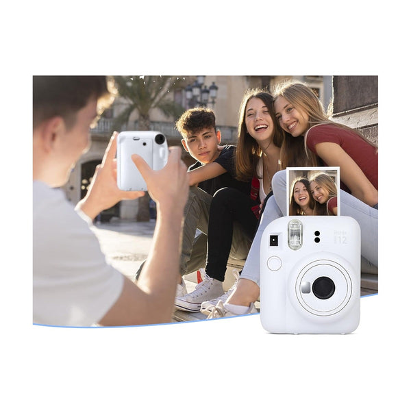 Fujifilm - Instax Mini 12 Clay White