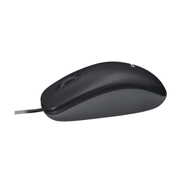 Logitech M90 Wired USB Mouse- Grey