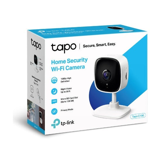 Tapo - Tapo C100 Home Security Wi-Fi Camera