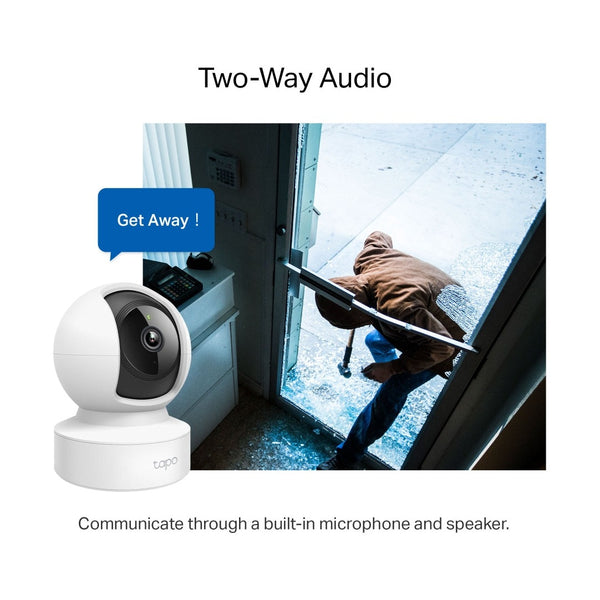 Tapo - Tapo C212/Pan/Tilt Home Security Wi-Fi Camera