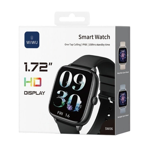 Wiwu - Smart Watch Sw06 Black