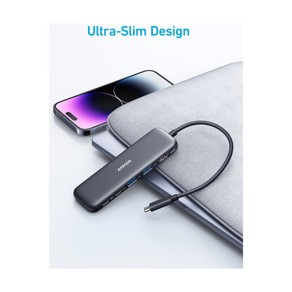 Anker 332 USB-C Hub (5-in-1) Black