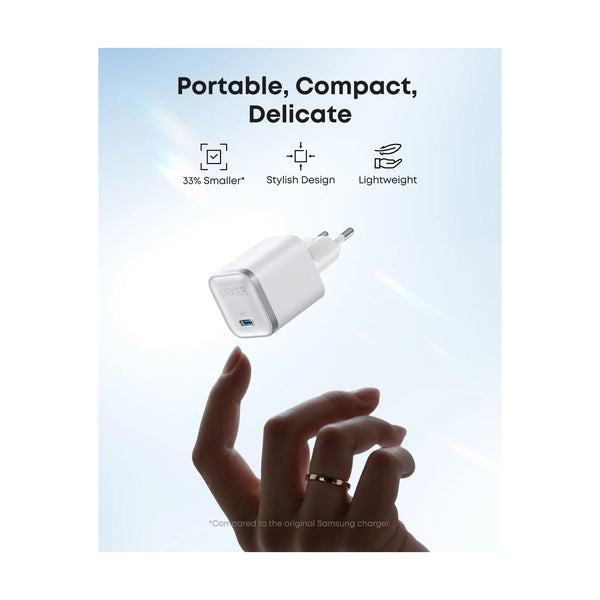 Anker - Nano Charger (45W) White