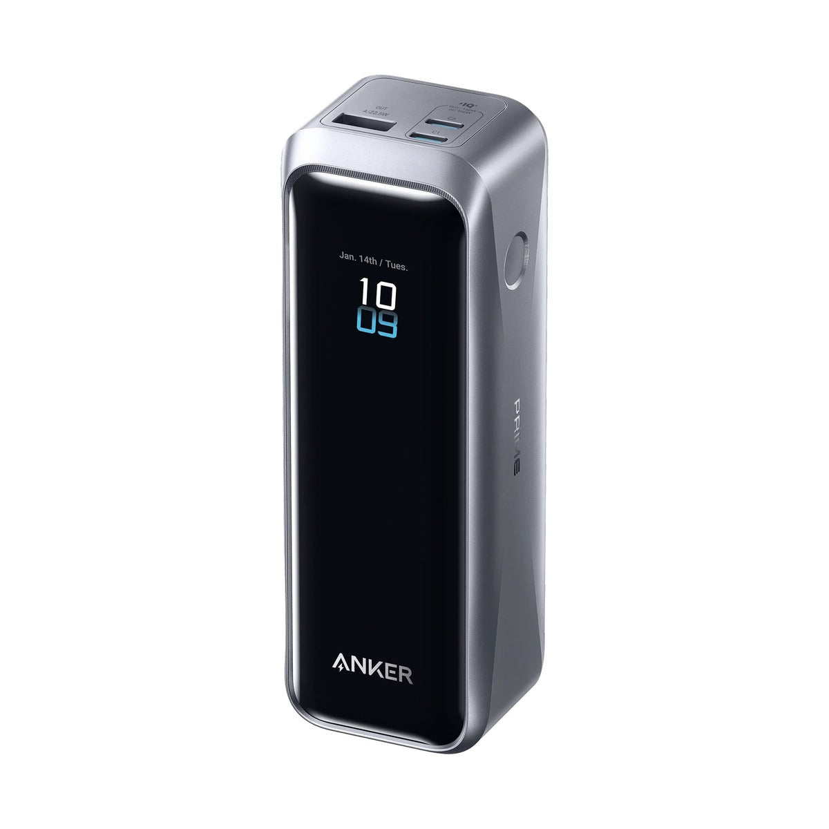 Anker Prime Power Bank 20K 220W, 20,100mAh Laptop Power Bank with 140W USB-C, Smart Display and App Control