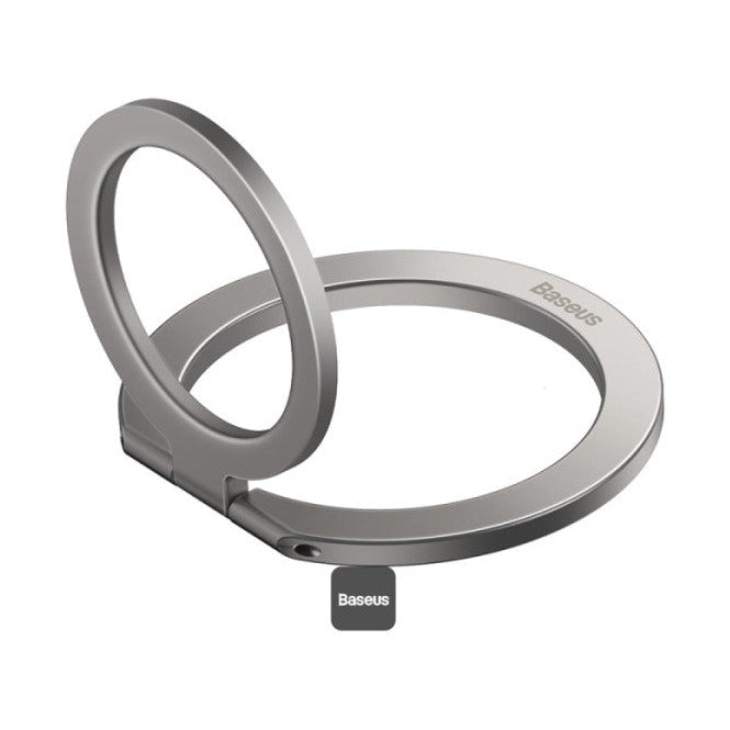 Baseus Halo Series Foldable Metal Ring Stand（Single-Ring）Silver