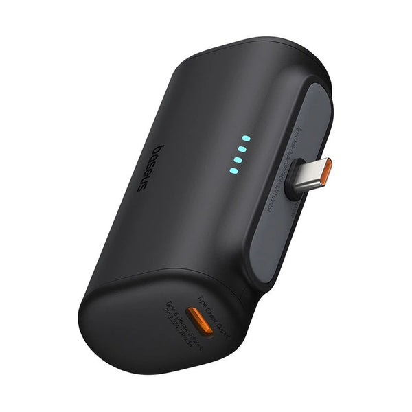 Baseus - Os-Baseus Compact Fast Charging Power Bank Type-C Edition 5000Mah 20W Cluster Black
