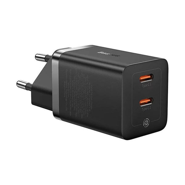Baseus - Os-Baseus Gan5 Pro Fast Charger C+C 40W Eu Black