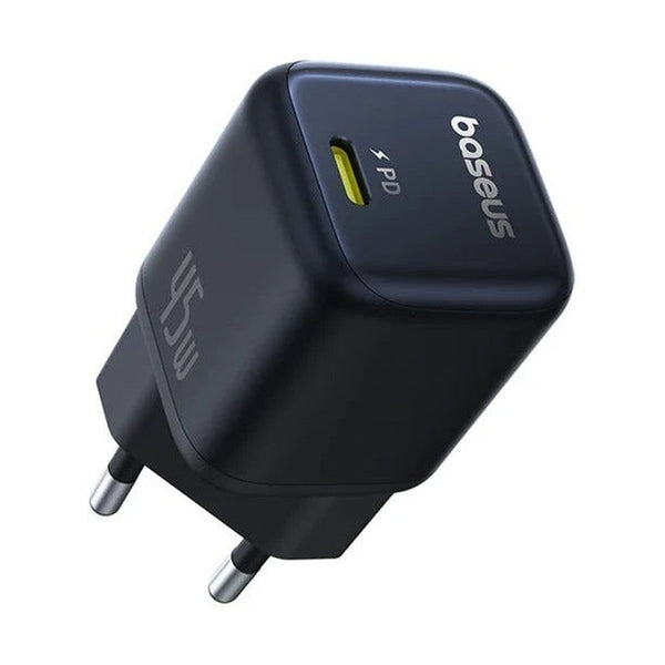 Baseus - Os-Baseus Picogo Gan Fast Charger 1C 45W Eu Cosmic Black