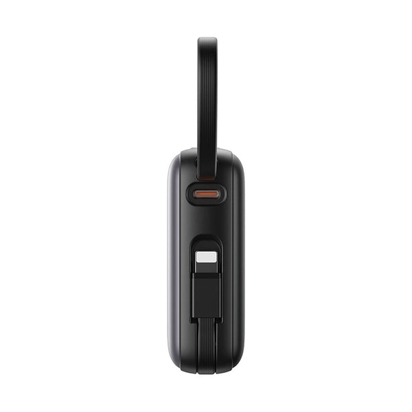 Joyroom JR-PBF27 22.5W mini Power Bank with Dual Cables (lightning &typec) 10000mAh -Black