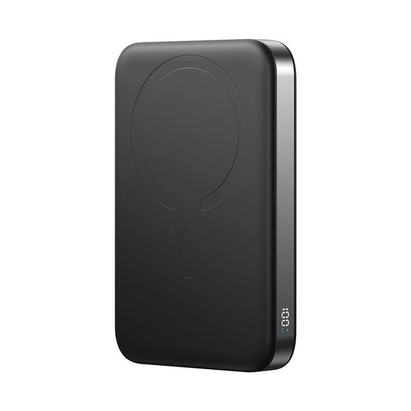 Joyroom JR-PBM12 22.5W Magnetic Wireless Power Bank with Ring Holder 10000mAh -With Type-C to Type-C 60W 0.25m Cable-Black