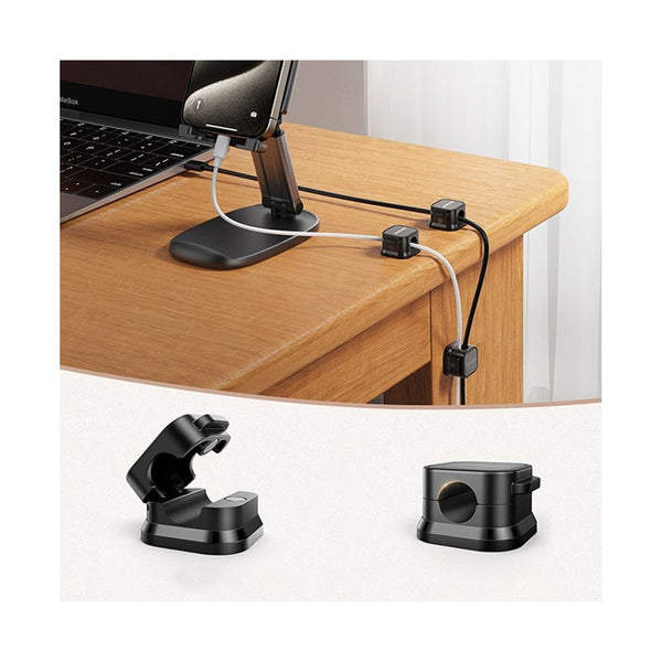 Joyroom JR-ZS368 Magnetic Cable Organizer （3pcs)Black