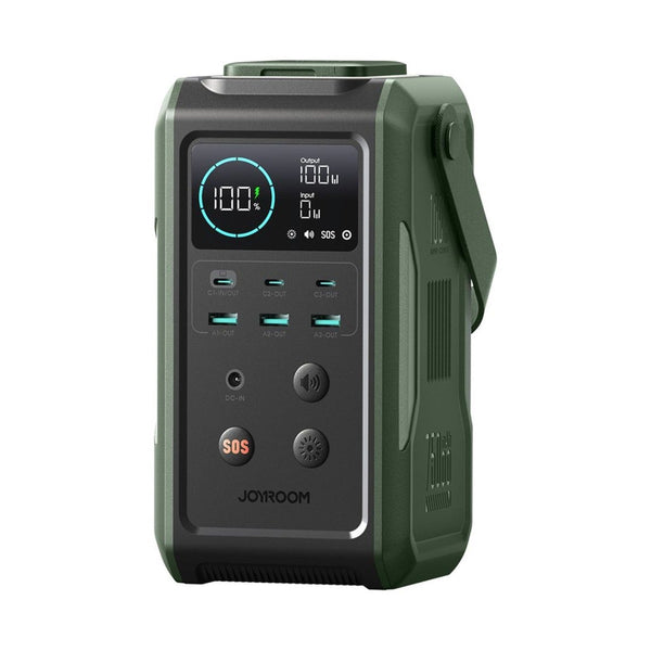 Jayroom 100W Power Bank Retractable Light 75K mAh - Olive Green