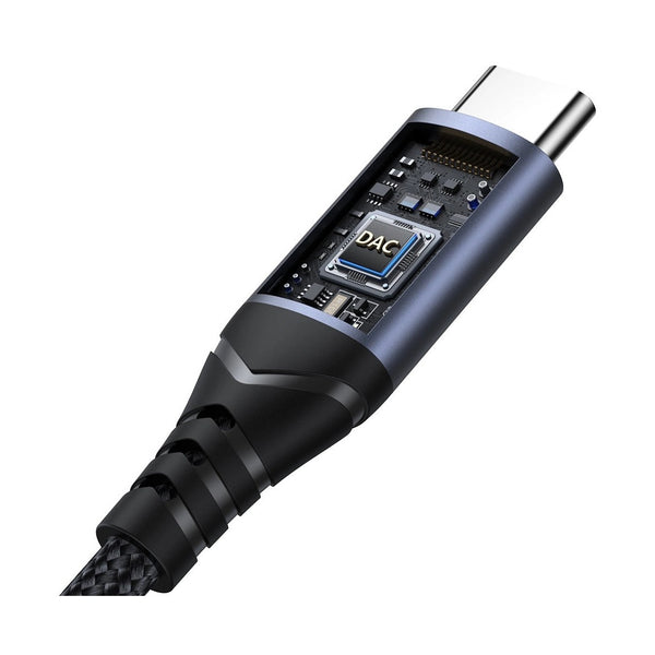 Jayroom Audio Adapter (Type-C to 3.5mm)-Black
