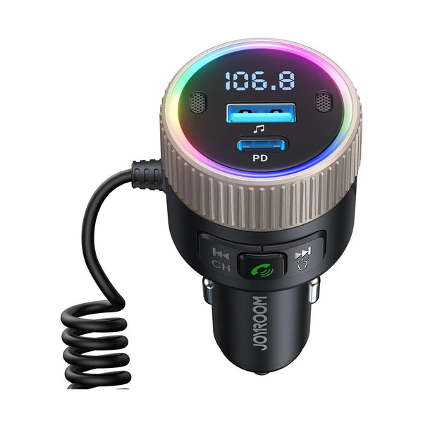 Jayroom JR-CCB02 60W Car Wireless FM Transmitter Black