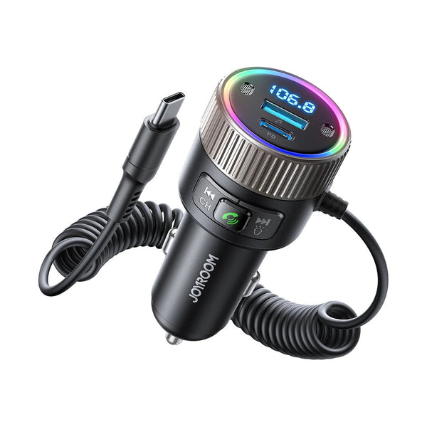 Jayroom JR-CCB02 60W Car Wireless FM Transmitter Black