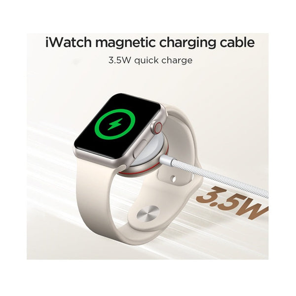 JayroomApple Watch Magnetic Charging Cable USBC 1.2m Wht