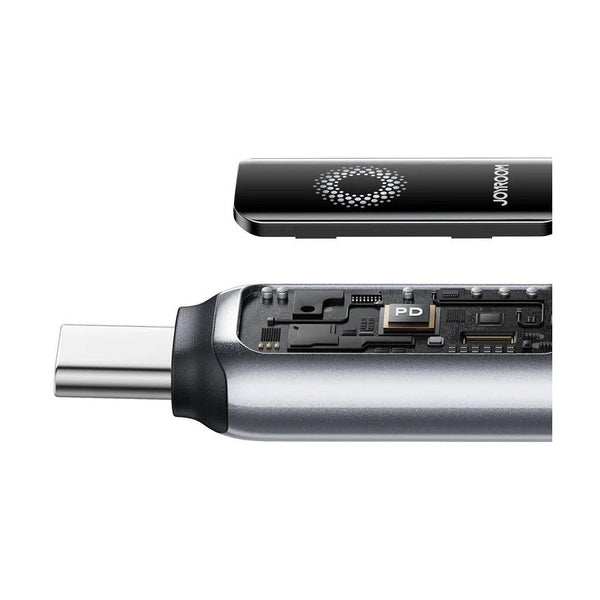 Joyroom StarFlight Series Auto Power-Off Fast Charging Data Cable Type-C to Type-C 100W