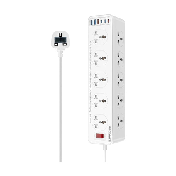 Promate Powermatrix2-5M.Uk, Power Strip