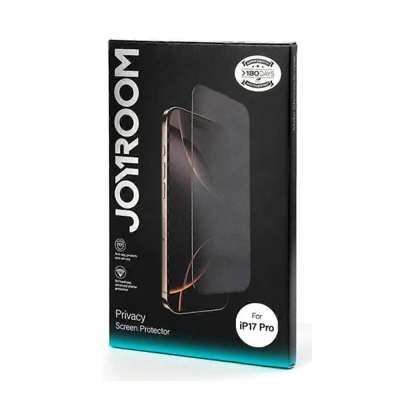 JOYROOM For iPhone 17 Pro 2.5D Anti-Spy Privacy Full Screen Protector High Aluminium-Silicon Glass Film