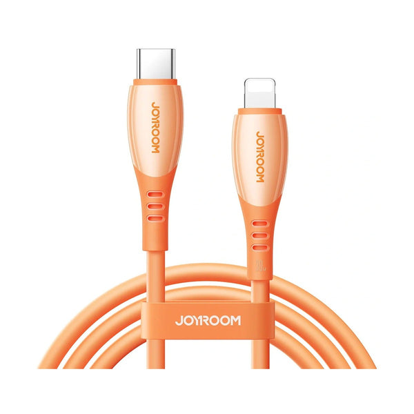 Joyroom S-A59 Vibrant Series 30W Fast Charging Data Cable (Type-Cto Lightining) - Orange