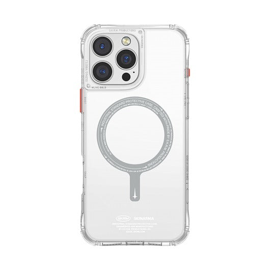 Skinarma - 2024IPP63-iPhone 16 Pro Compatible Case Magsafe Charging-SDOMS-Clear