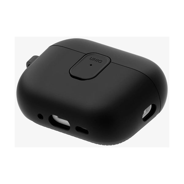 UNIQ CLYDE AIRPODS PRO 3RD GEN LOCK CASE - BLACK/DARK GREY (BLACK/DARK GREY)