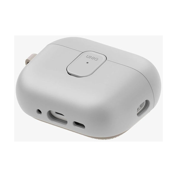 UNIQ CLYDE AIRPODS PRO 3RD GEN LOCK CASE - MIST GREY/KHAKI (MIST GREY/KHAKI)