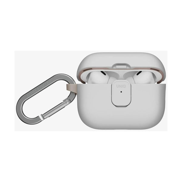 UNIQ CLYDE AIRPODS PRO 3RD GEN LOCK CASE - MIST GREY/KHAKI (MIST GREY/KHAKI)