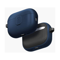 UNIQ CLYDE AIRPODS PRO 3RD GEN LOCK CASE - ROYAL BLUE/FLINT GREY (ROYAL BLUE/DARK GREY)