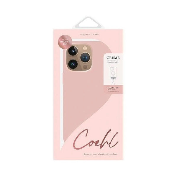 UNIQ COEHL IPHONE 16 PRO (2024) 6.3 MAGNETIC CHARGING CRÈME - BALLET PINK (BALLET PINK)
