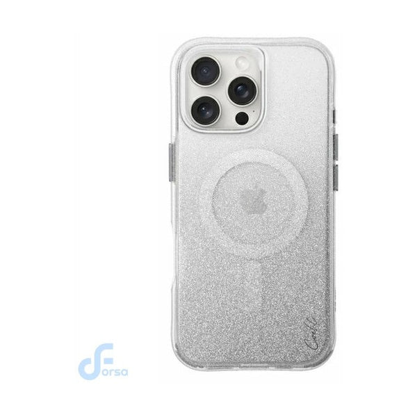 UNIQ COEHL IPHONE 16 PRO (2024) 6.9 MAGNETIC CHARGING LUMINO - SPARKLING SILVER (SPARKLING SILVER)