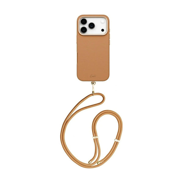 UNIQ COEHL IPHONE 17 PRO MAGNETIC CHARGING MIRELLE - PECAN BROWN